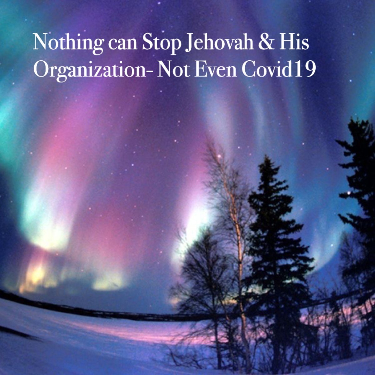 Ленточное Северное сияние