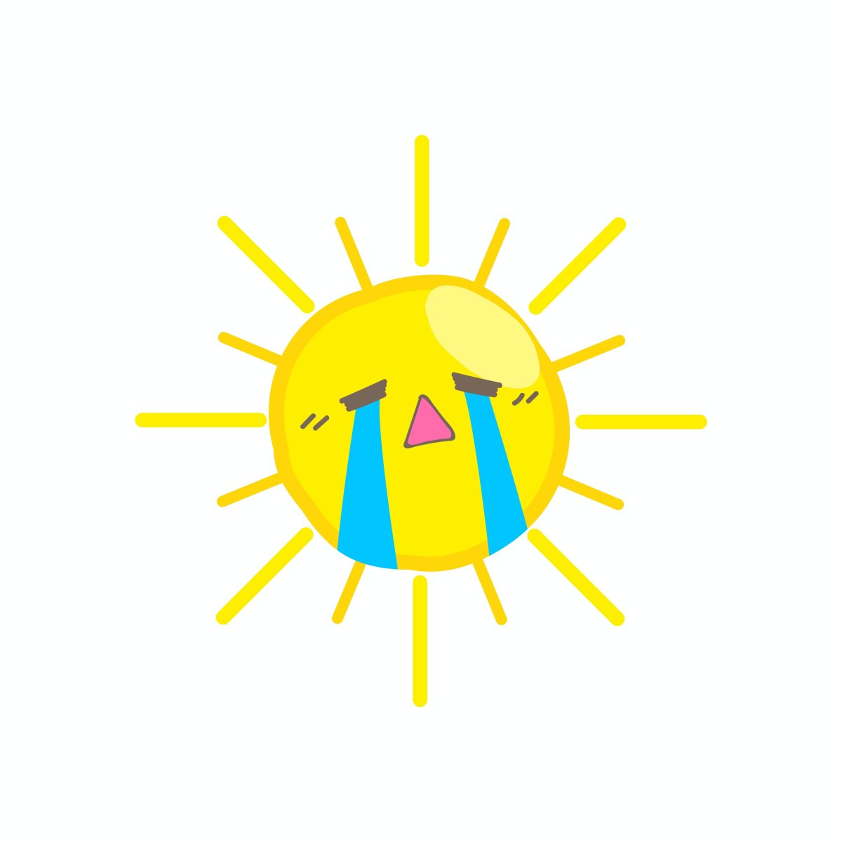 Солнце грустит