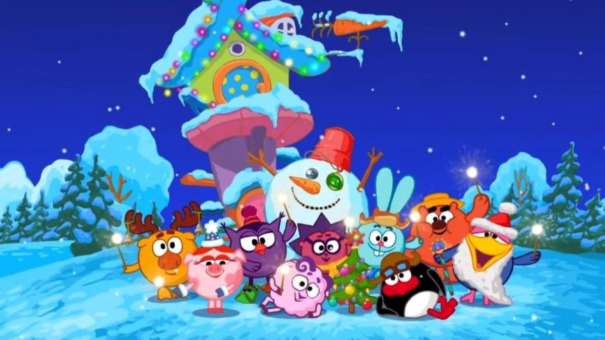 Смешарики надпись