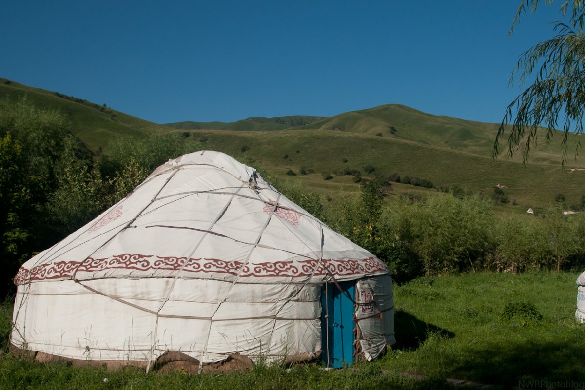 Казахская юрта убранство внутри