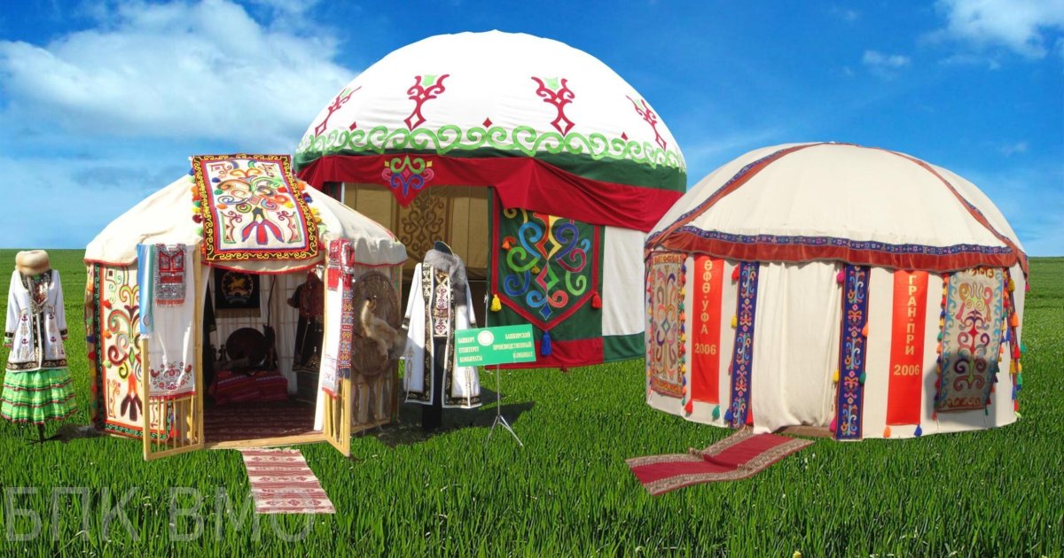 Башкирская юрта тирмэ