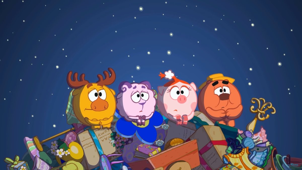 Мемы про смешариков