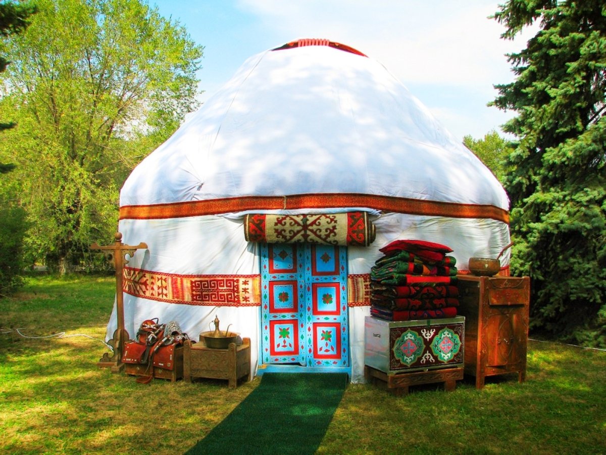 Жилище Башкиров войлочная юрта