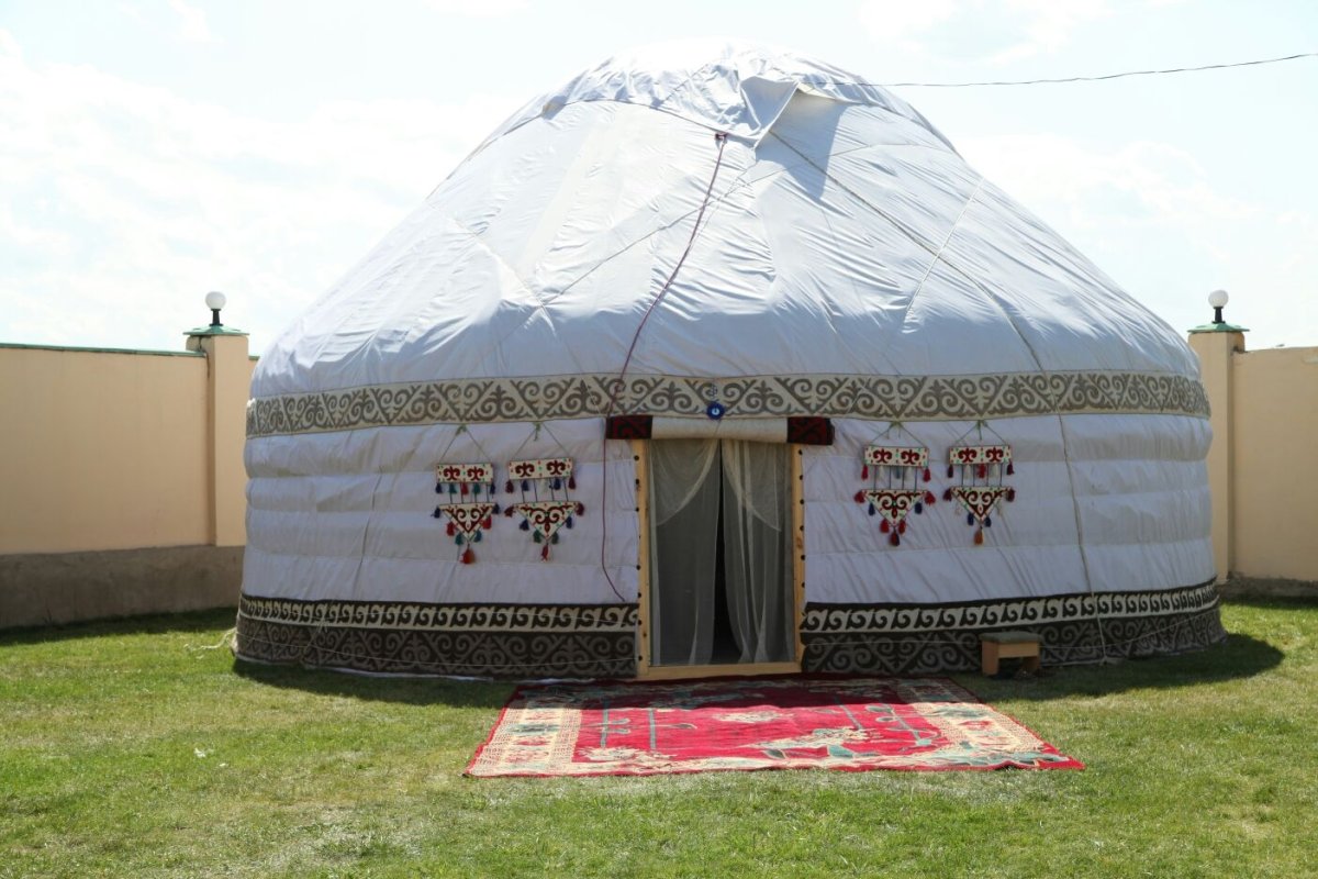 Юрты на Куштау