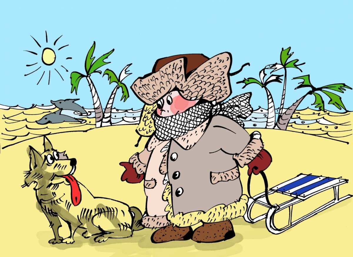 Зима нелепицы для детей