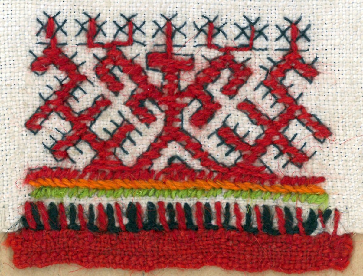 Марийская Национальная вышивка