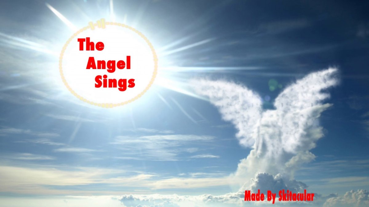 Ангел в небе