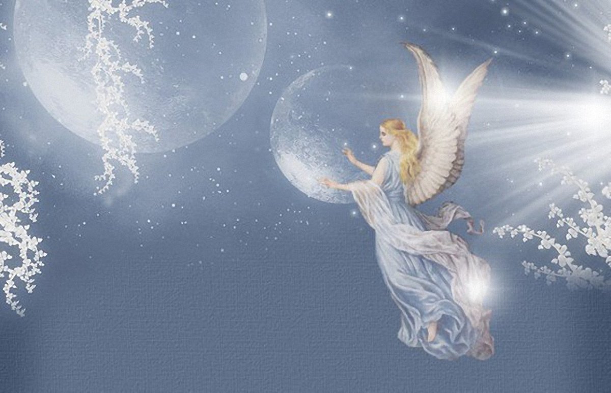 Ангел в небе
