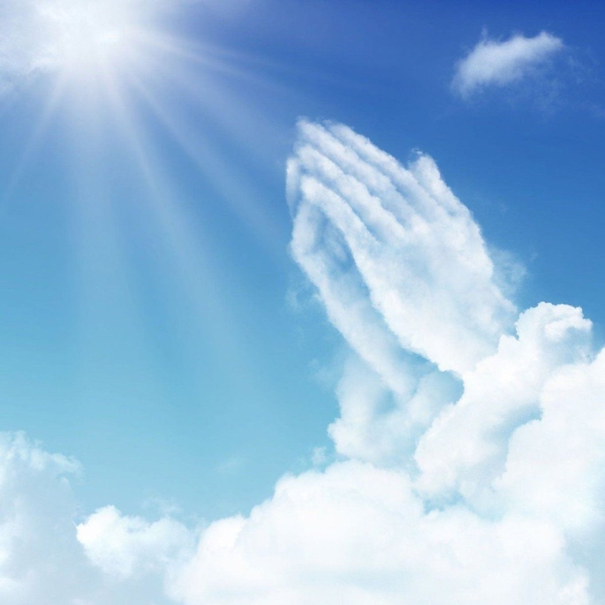 Картина облака ангелов