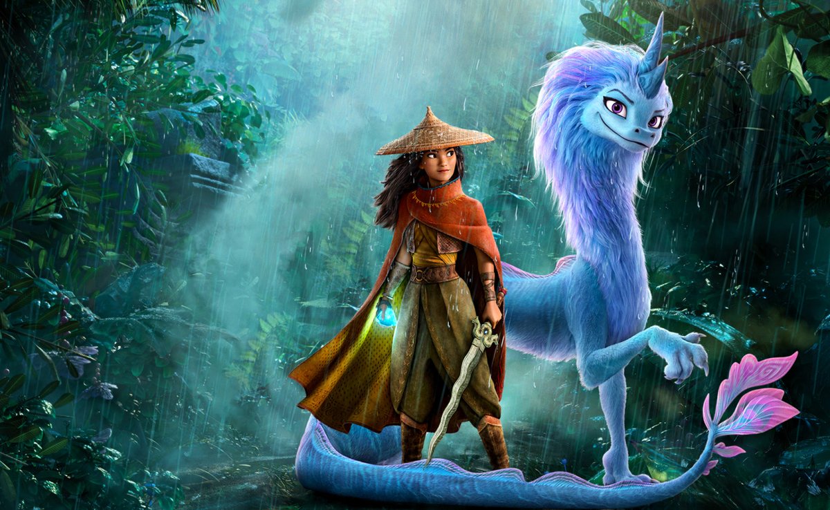 Райя и последний дракон 2021 афиша