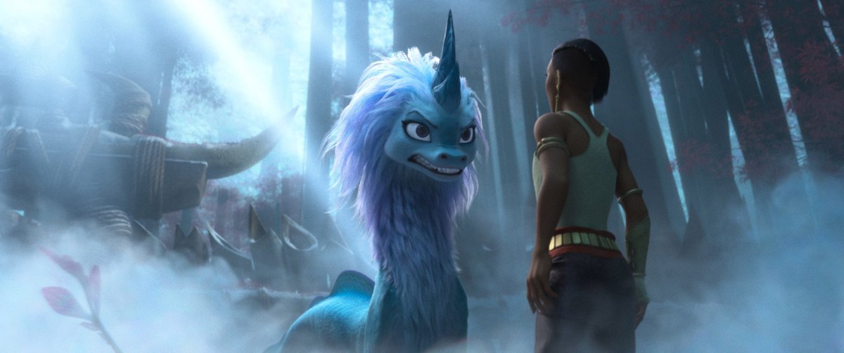 Дракон сису Raya the last Dragon