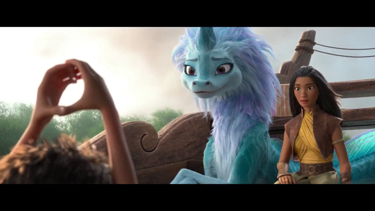 И дракон мультфильм 2021 Райя