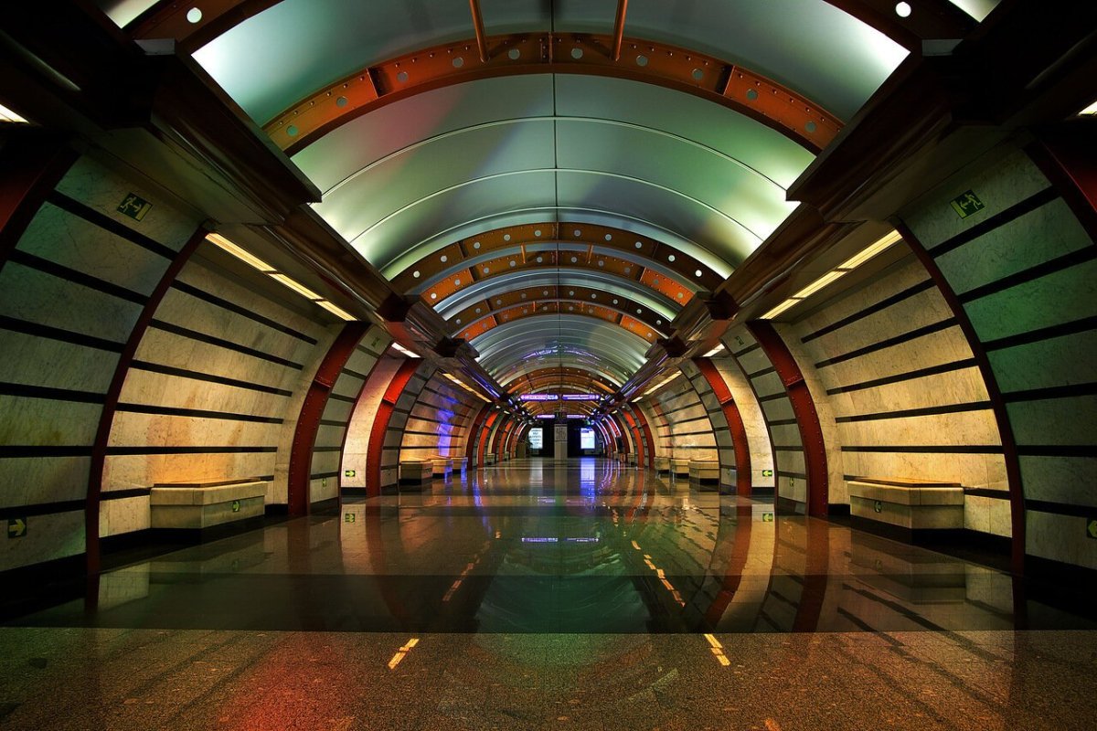 Подземная станция метро