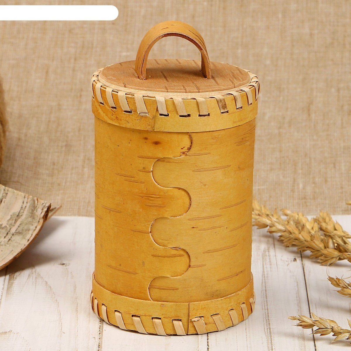 Роспись уфтюжского туеска