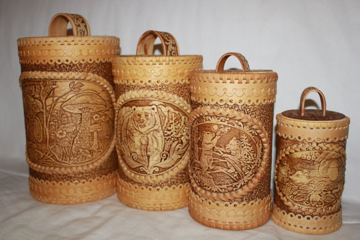 Туесок из бересты