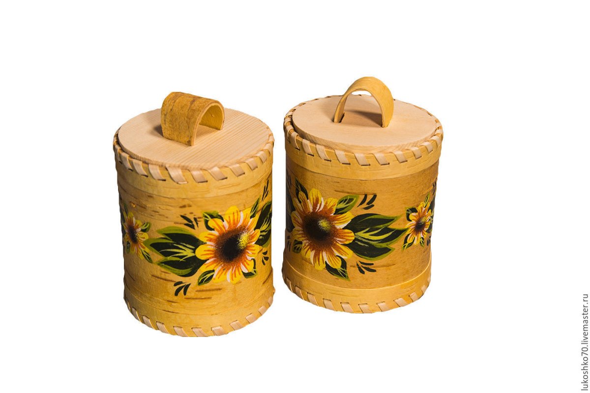 Расписные туеса