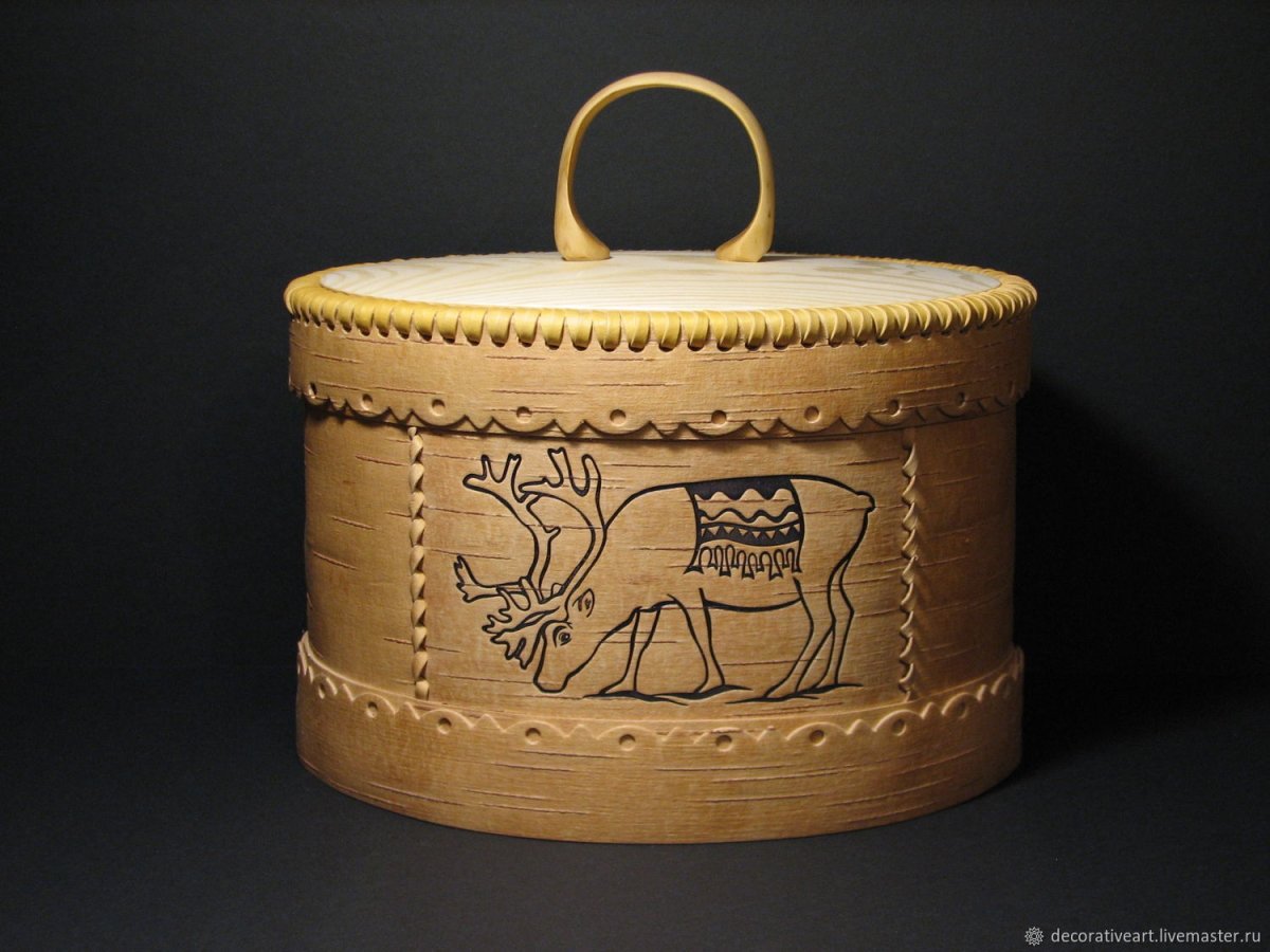 Туесок из бересты своими руками