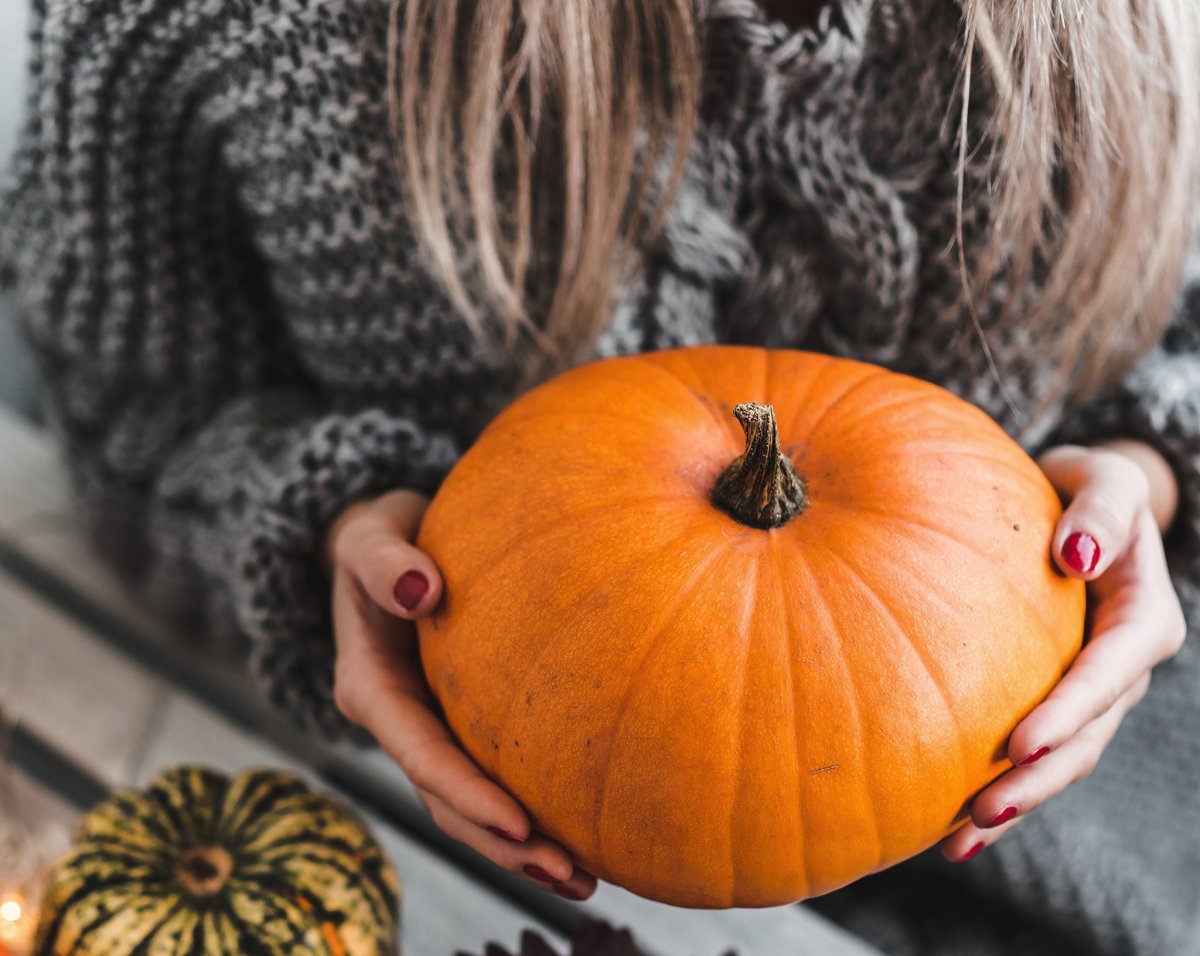 Фотосессия с тыквами