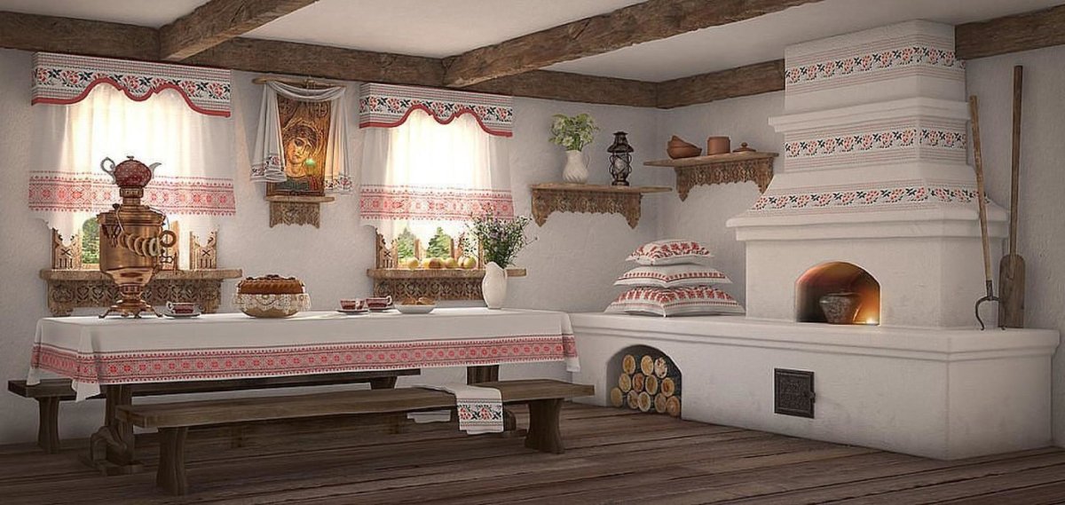 Декорация изба