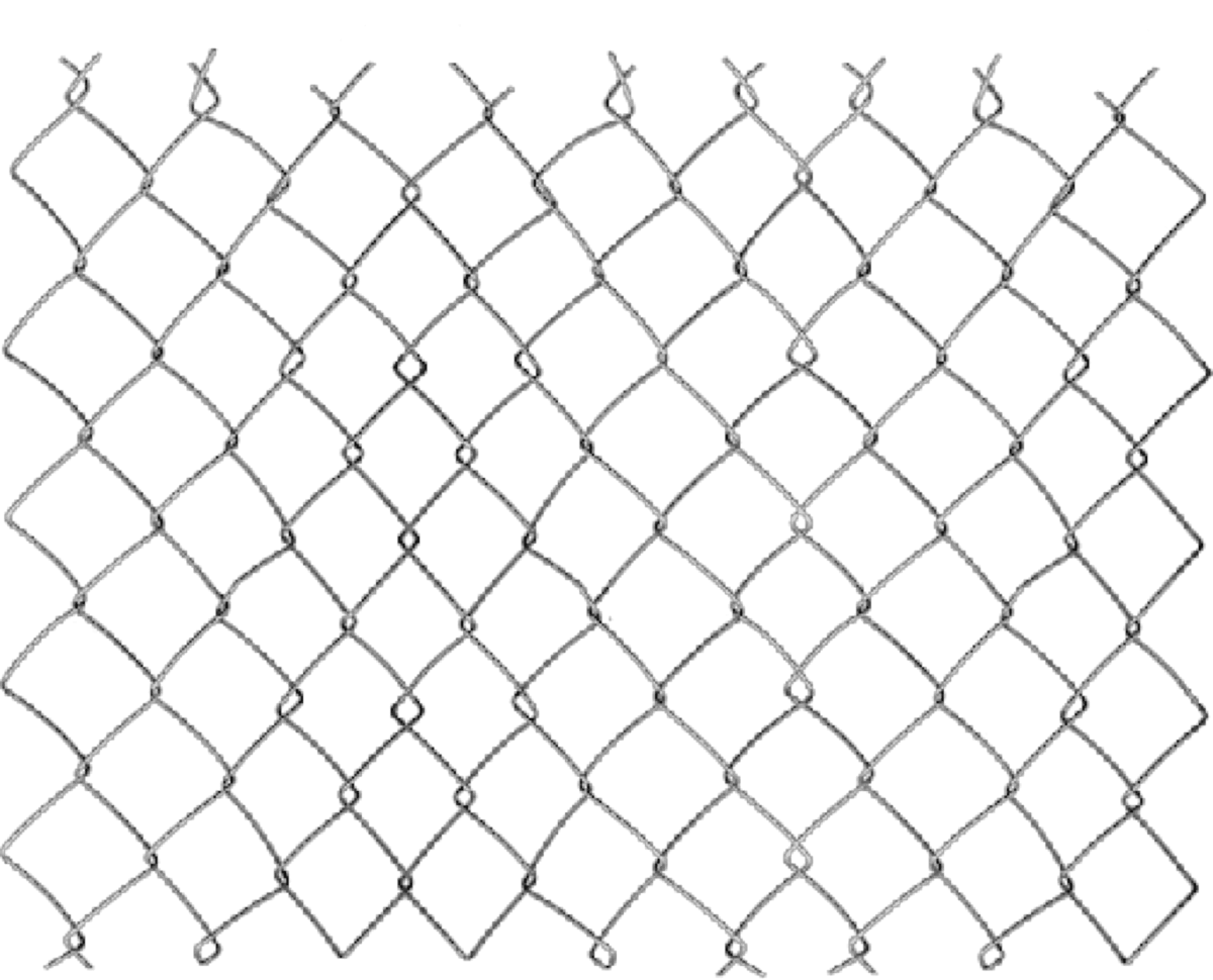 Забор сетчатый прозрачный