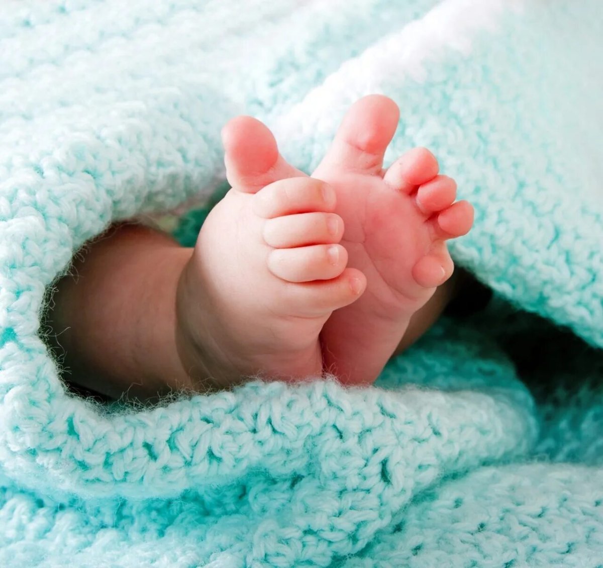 Открытка с новорожденным