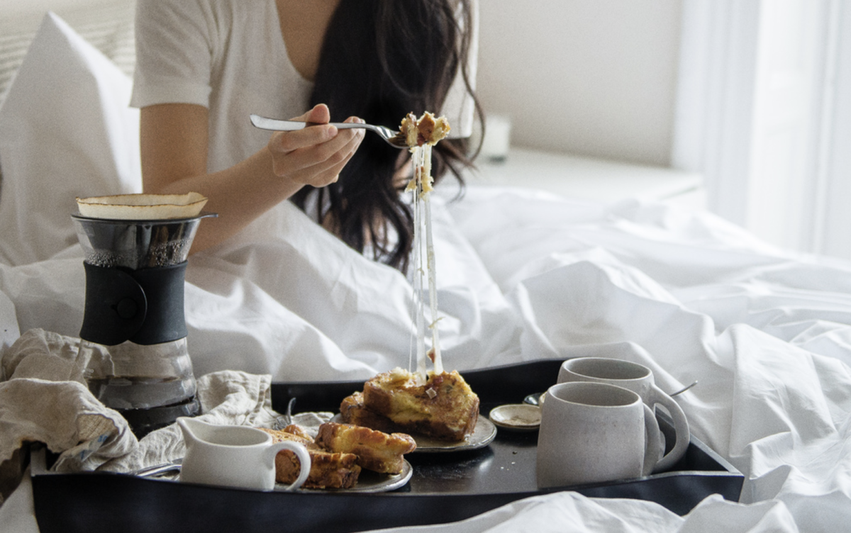 Завтрак для девушки