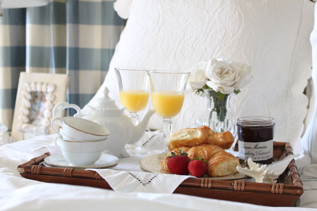 Нежный завтрак в постель