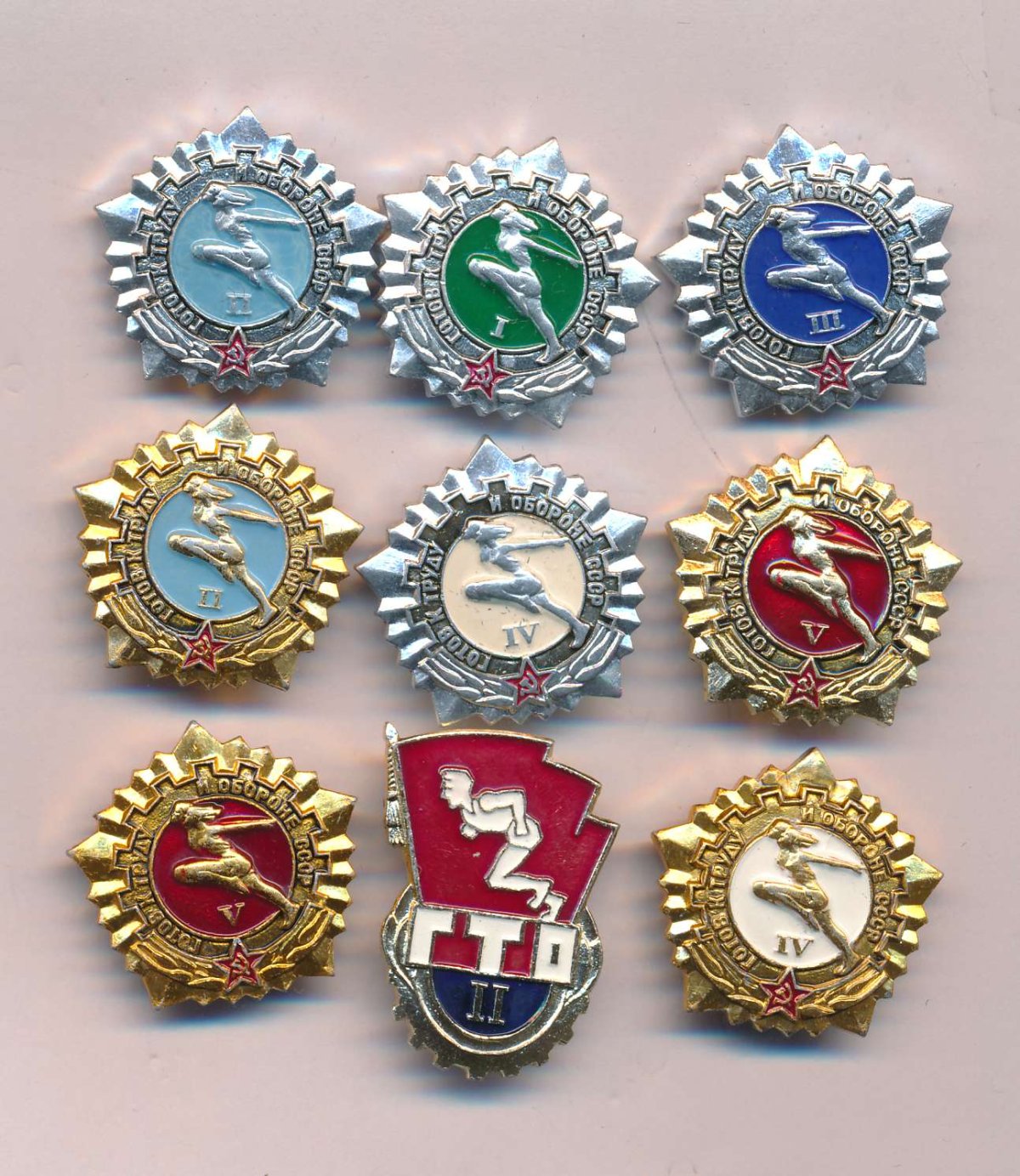 Советский значок ГТО