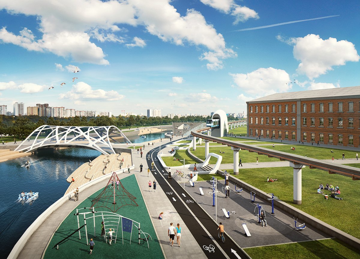 Набережная новая г Иваново