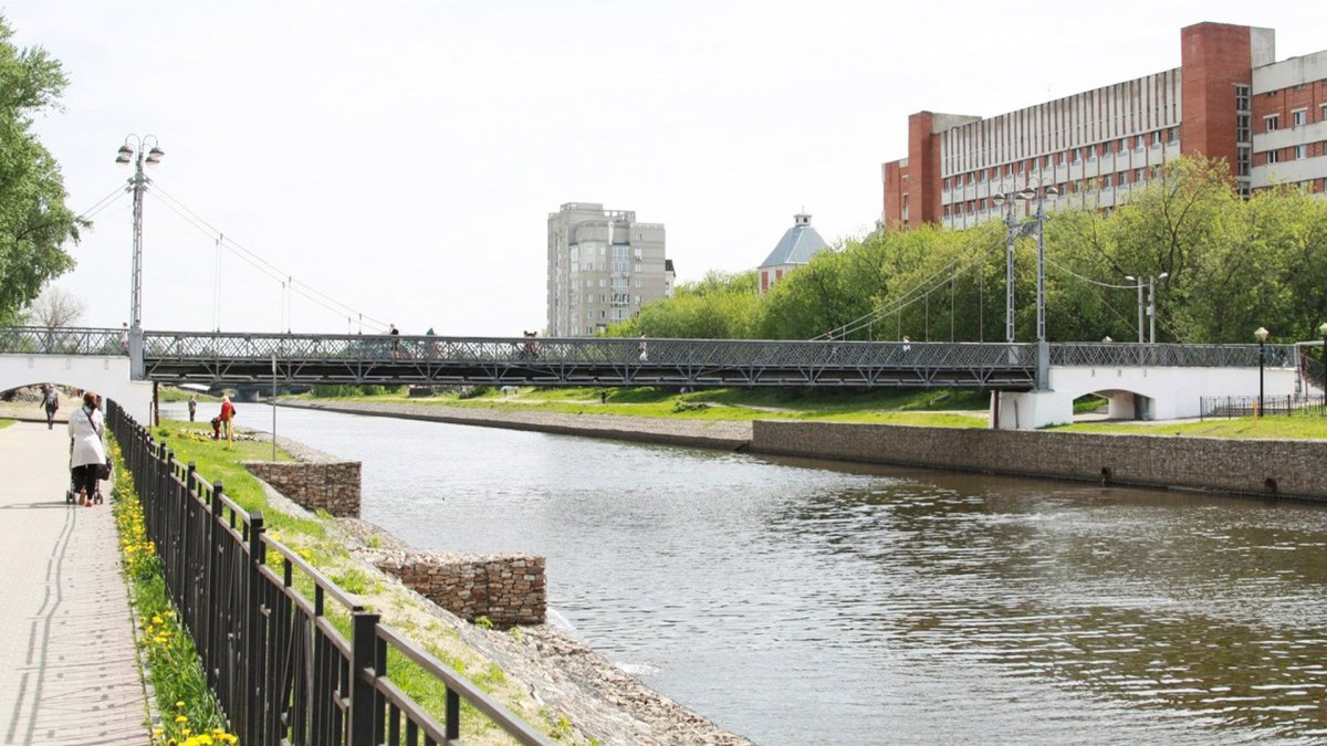 Набережная реки Уводь г Иваново