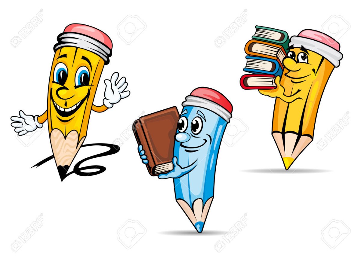 Карандаш мультяшный