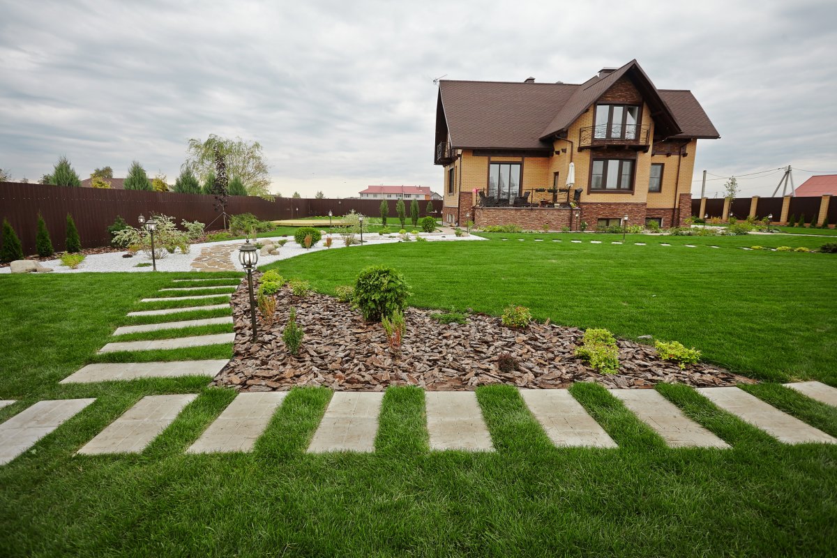 Земельный участок надпись