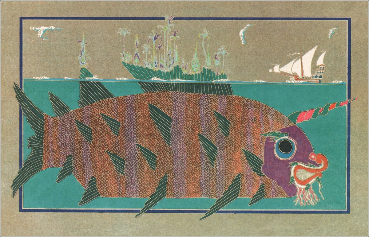 Иллюстрация к сказке о Синдбаде мореходе первое путешествие