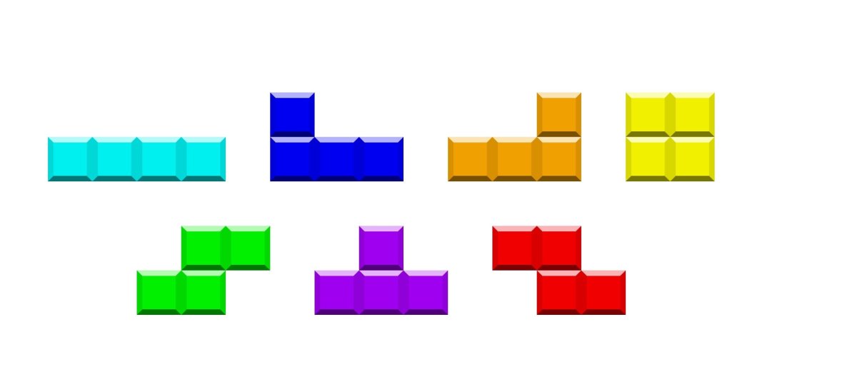 Фигурки тетриса спрайты