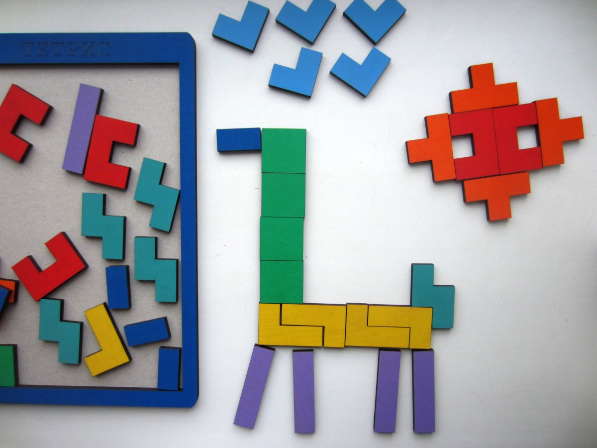 Тетрис плакат