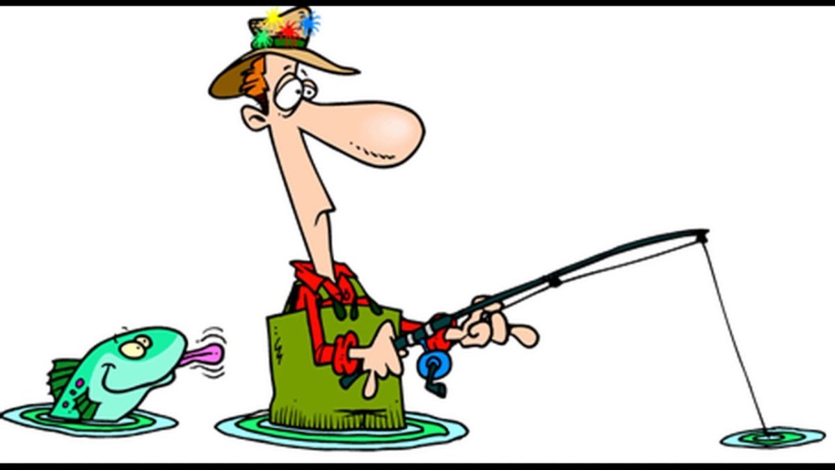 Приколы на рыбалке