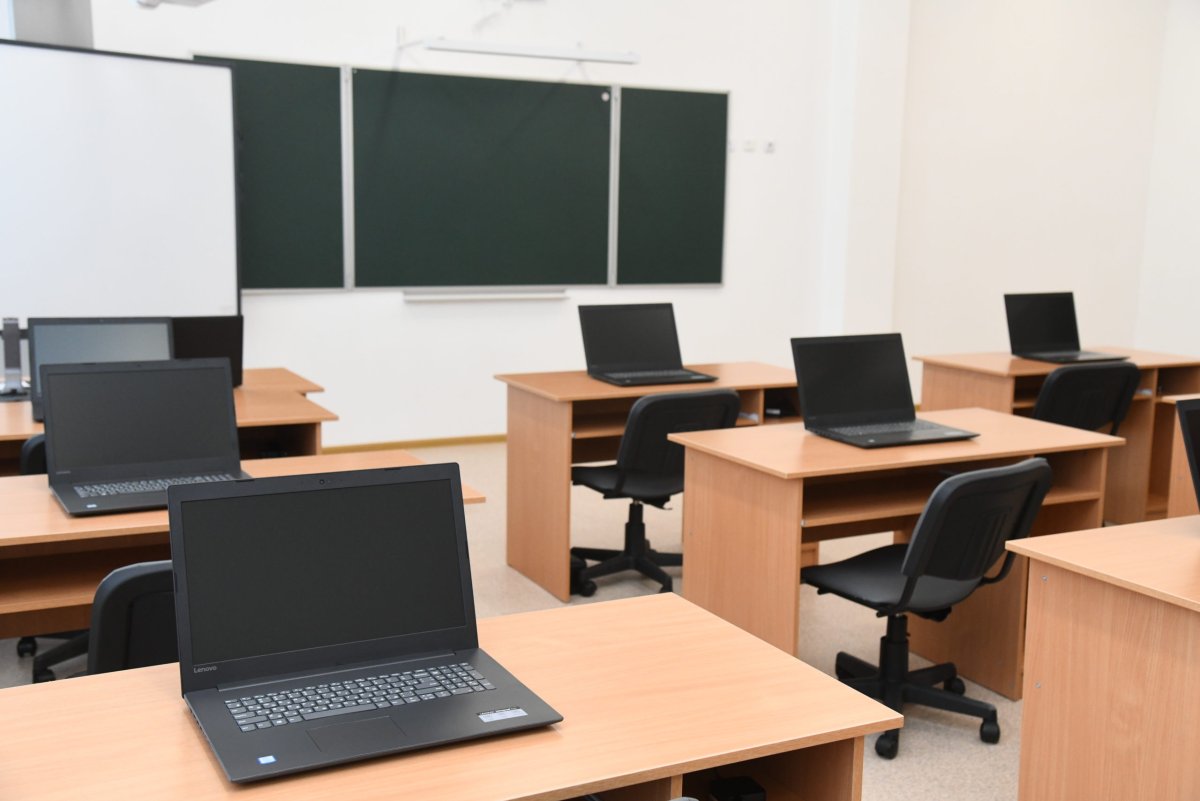 Компьютерный класс в школе