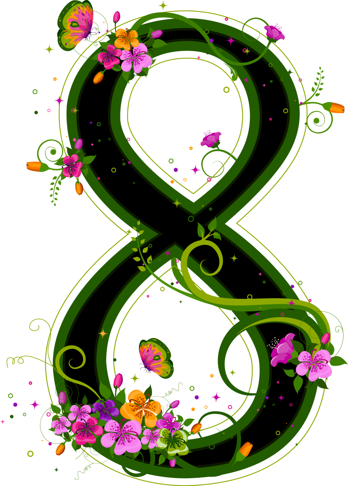 Красивая восьмерка