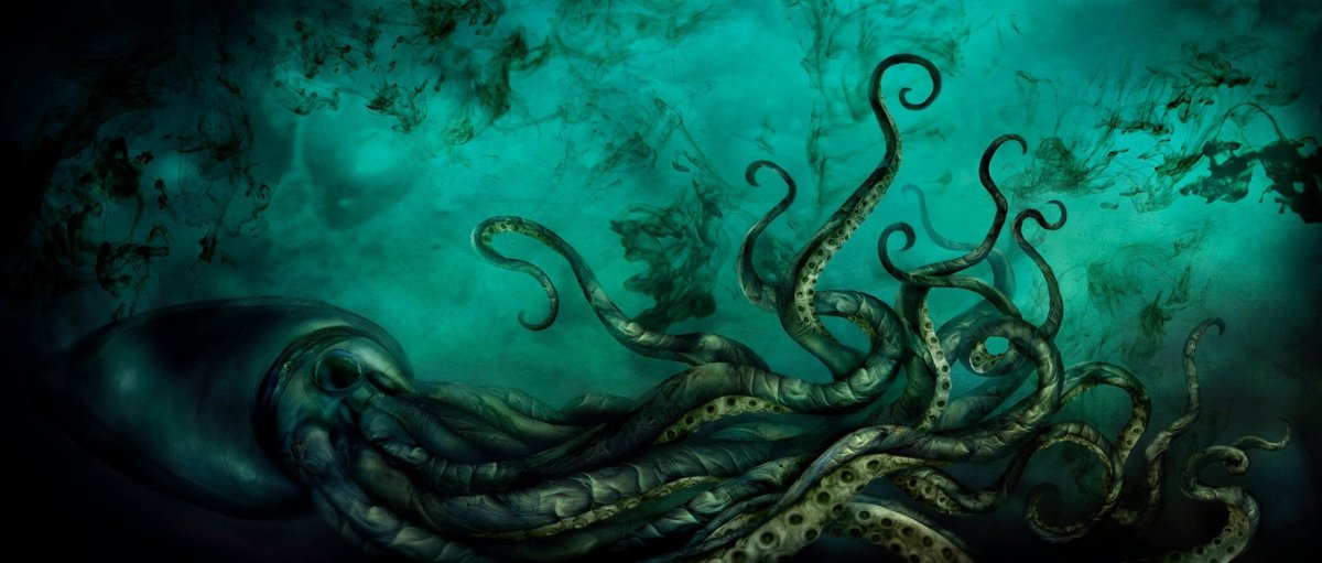 Психоделический осьминог
