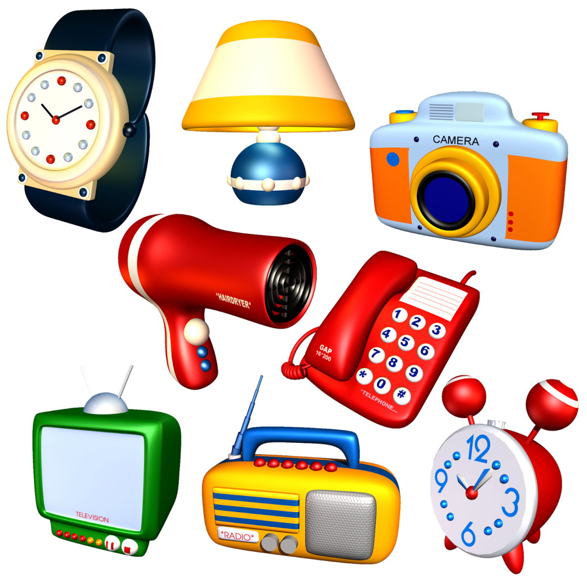 Бытовая техника для дошкольников