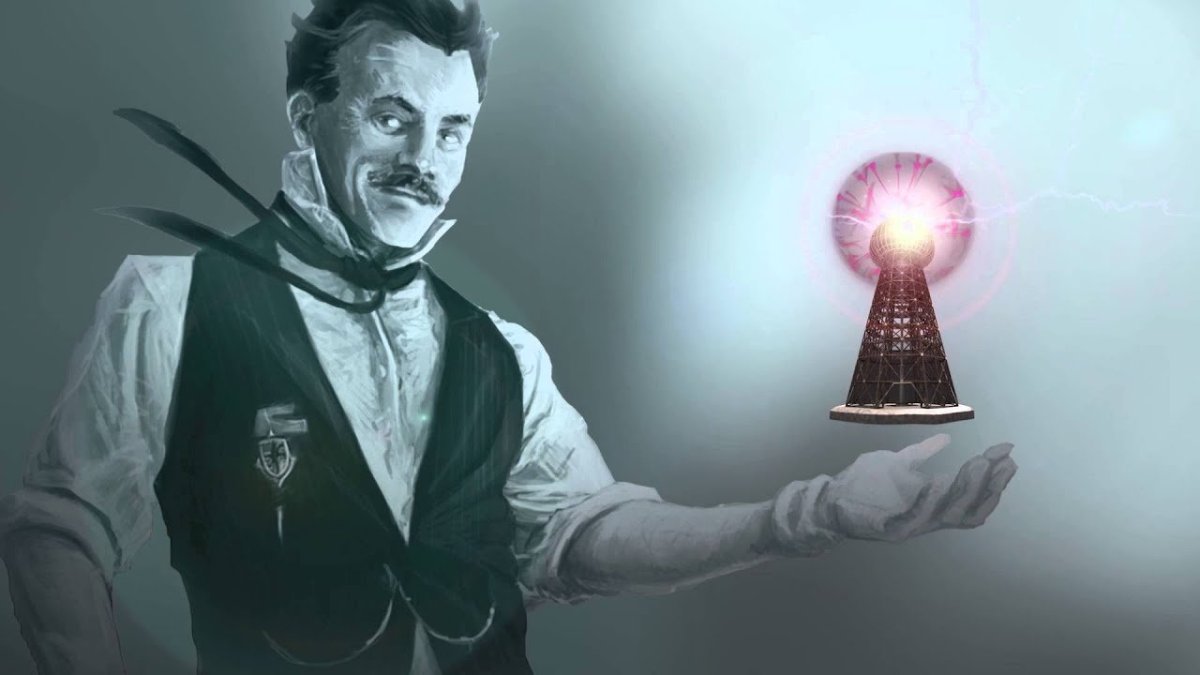 Никола Тесла арты