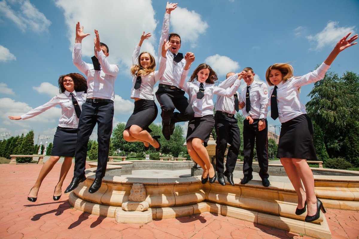 Фотосессия выпускников школы