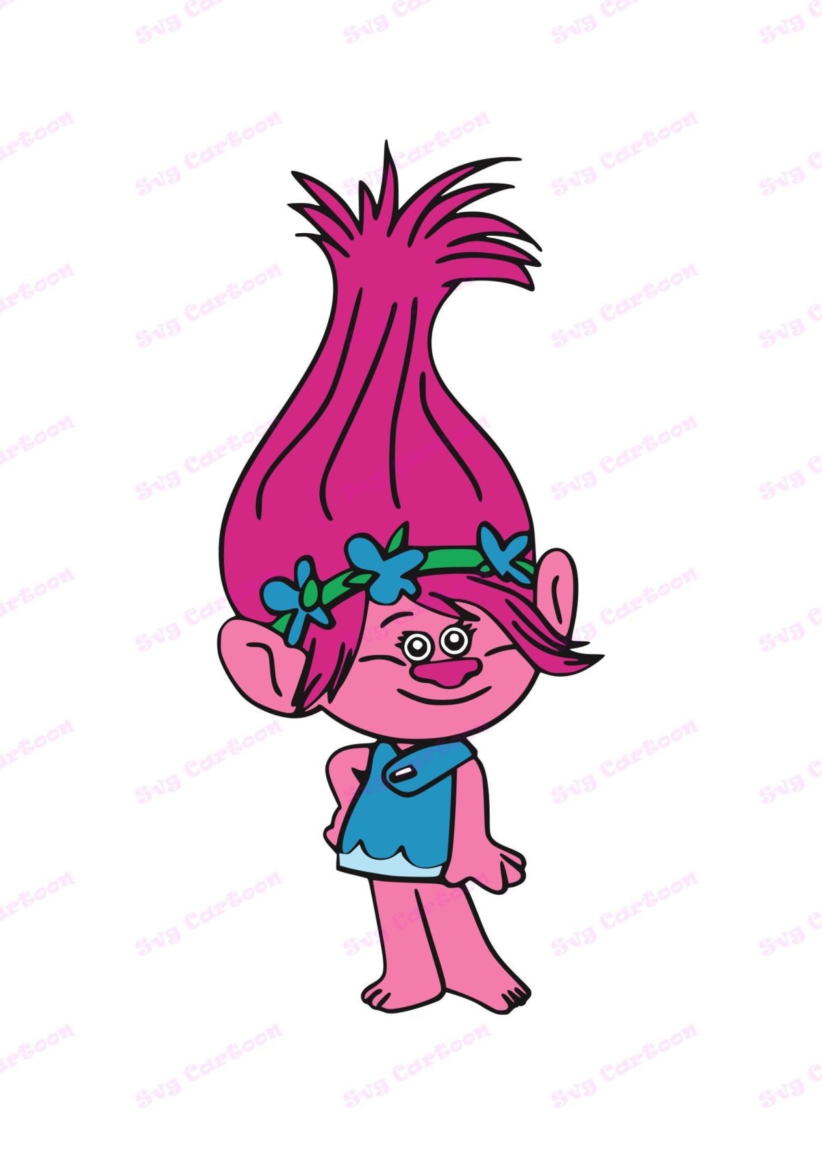 Розочка Тролли