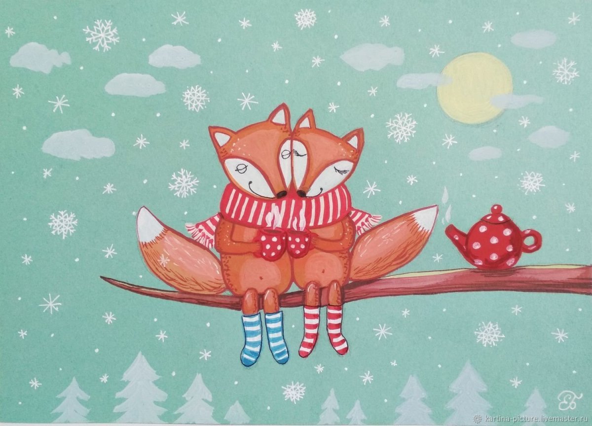 Лисенок скетч