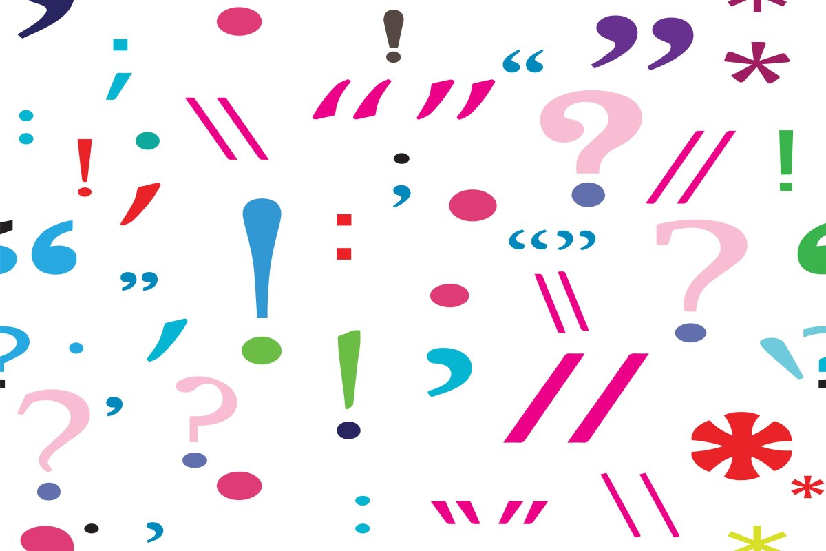 Знаки препинания картинки