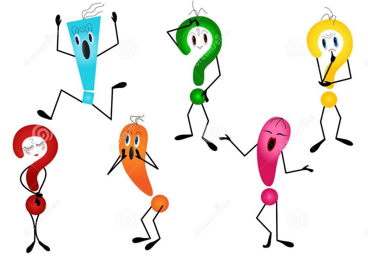 Знаки препинания рисунки