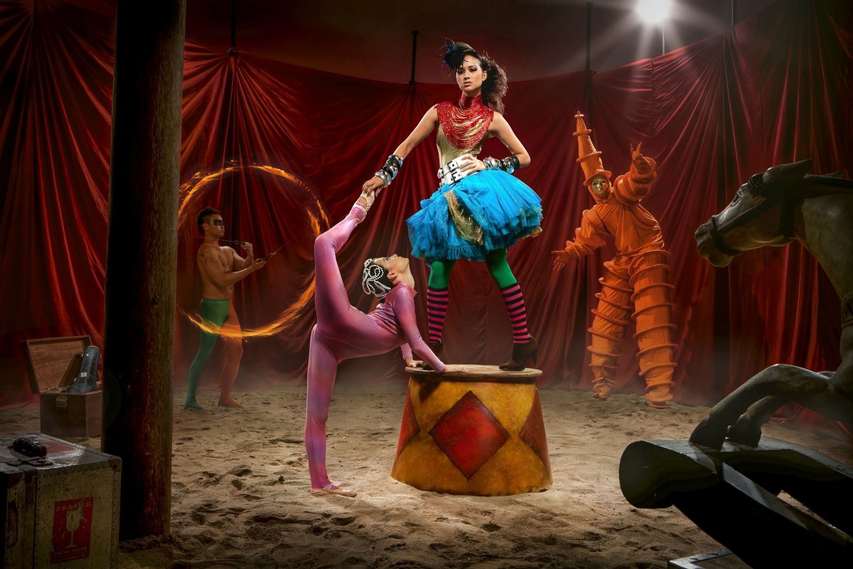 Бродячие цирковые артисты