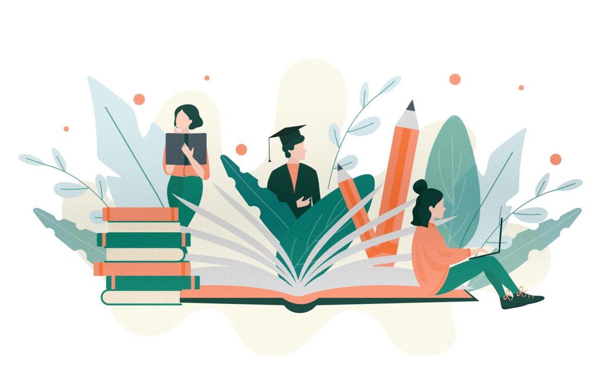 Студент иллюстрация