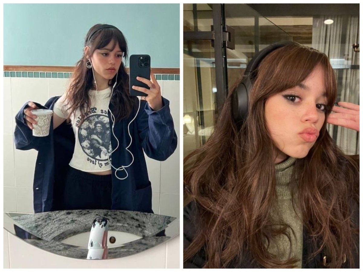 Джена Ортега в детстве