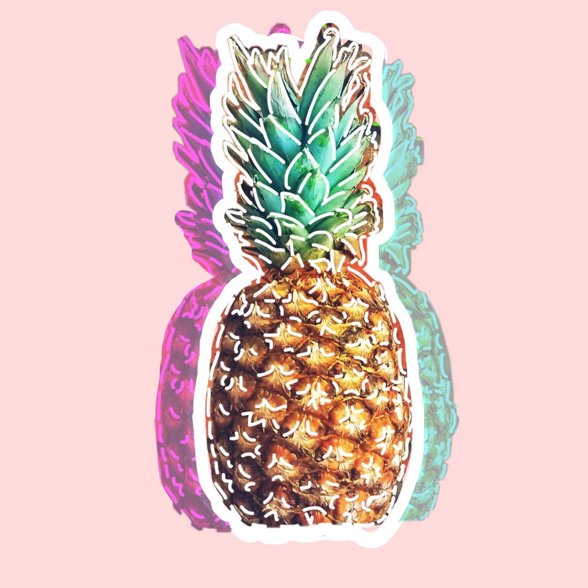 Прикольный ананас